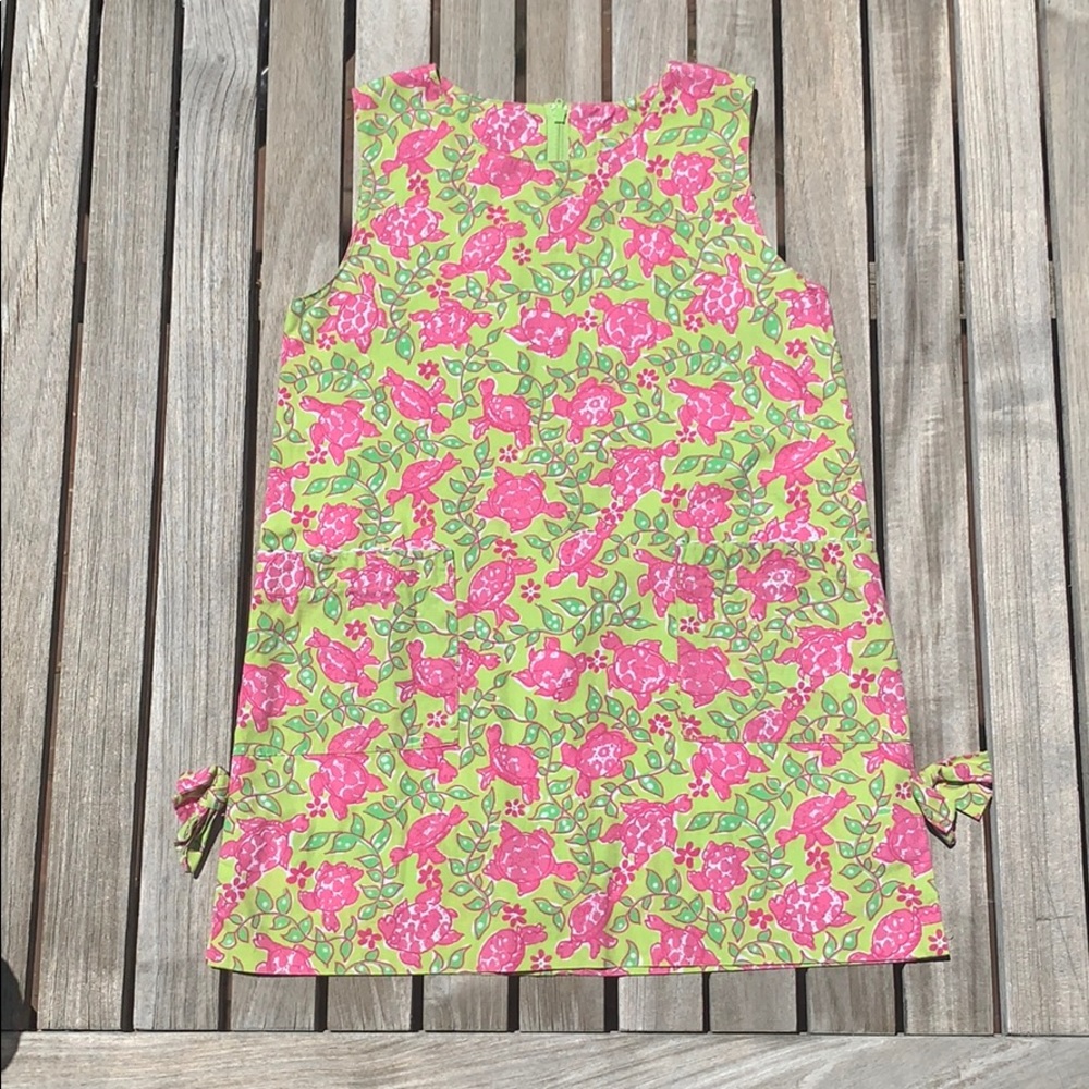 Lilly Pulitzer Turtle Print Shift Dress